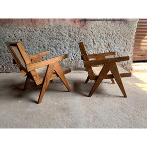 EASY chair, Chandigarh Redux, artisanal handmade furniture from India, seeing double