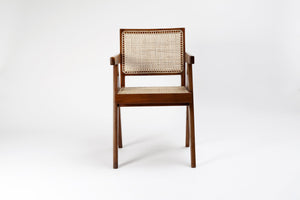 KING chair, front, dark brown