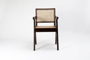 KING chair, dk brown, front