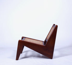 KANGAROO low chair in dark brown