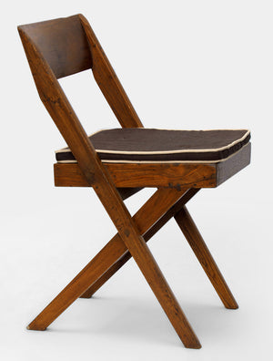 LIBRARY chair w/ cross leg, profile